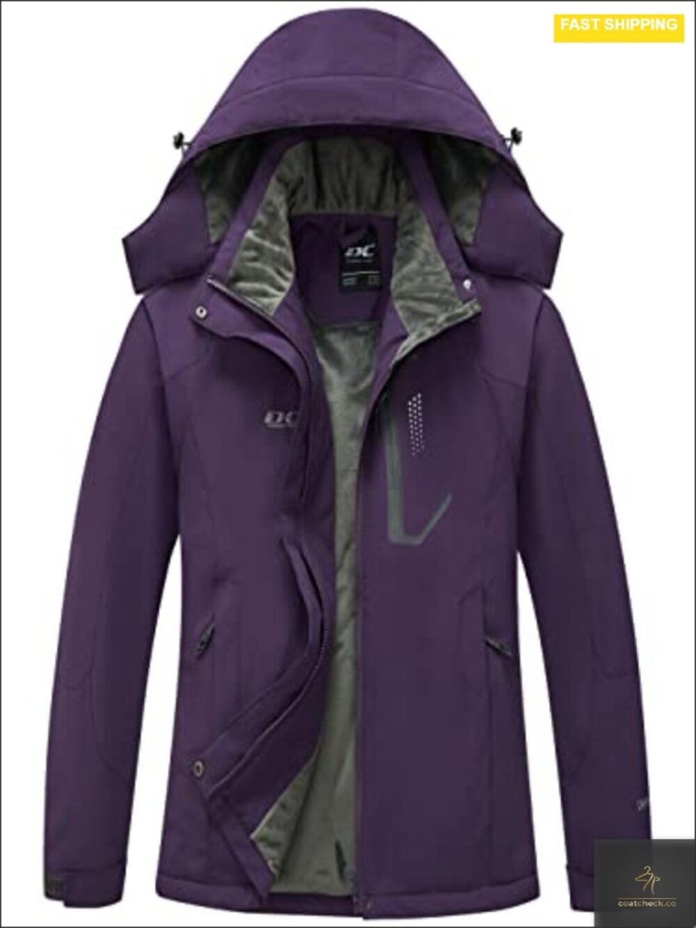 Winter Ski Jacket Hooded Windproof Waterproof Coat